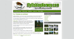 Desktop Screenshot of flyfishingnorway.com